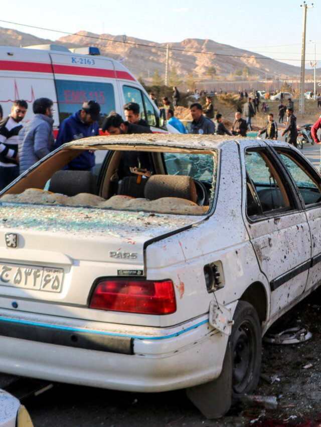 Explosions during ceremony commemorating the death of late General Qassem Soleimani, in Kerman